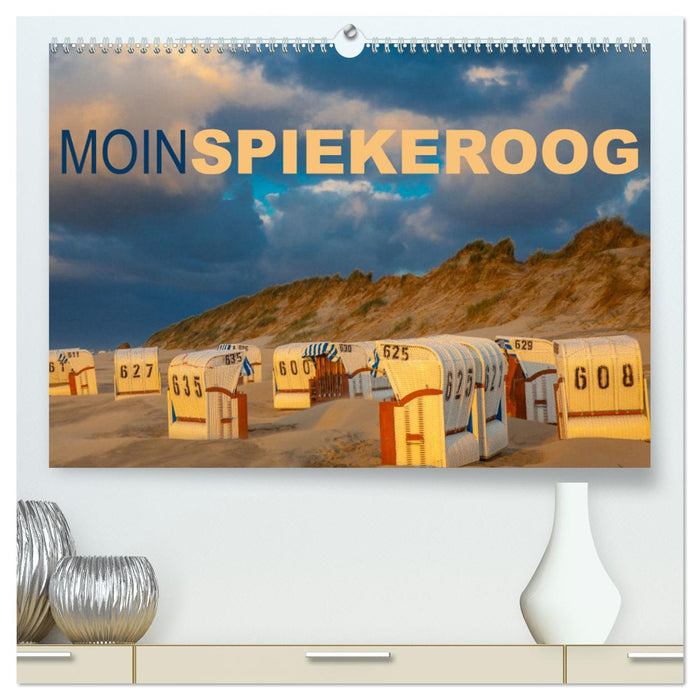 Moin Spiekeroog (CALVENDO Premium Wandkalender 2024)