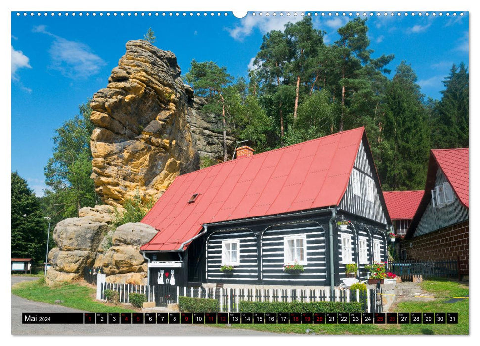 Czech Republic - A journey through a beautiful country (CALVENDO Premium Wall Calendar 2024) 