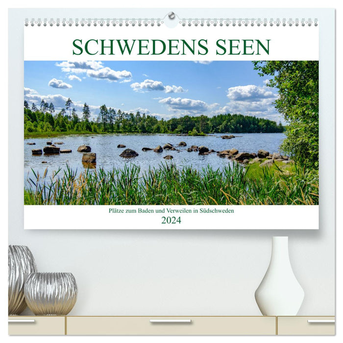 Schwedens Seen (CALVENDO Premium Wandkalender 2024)