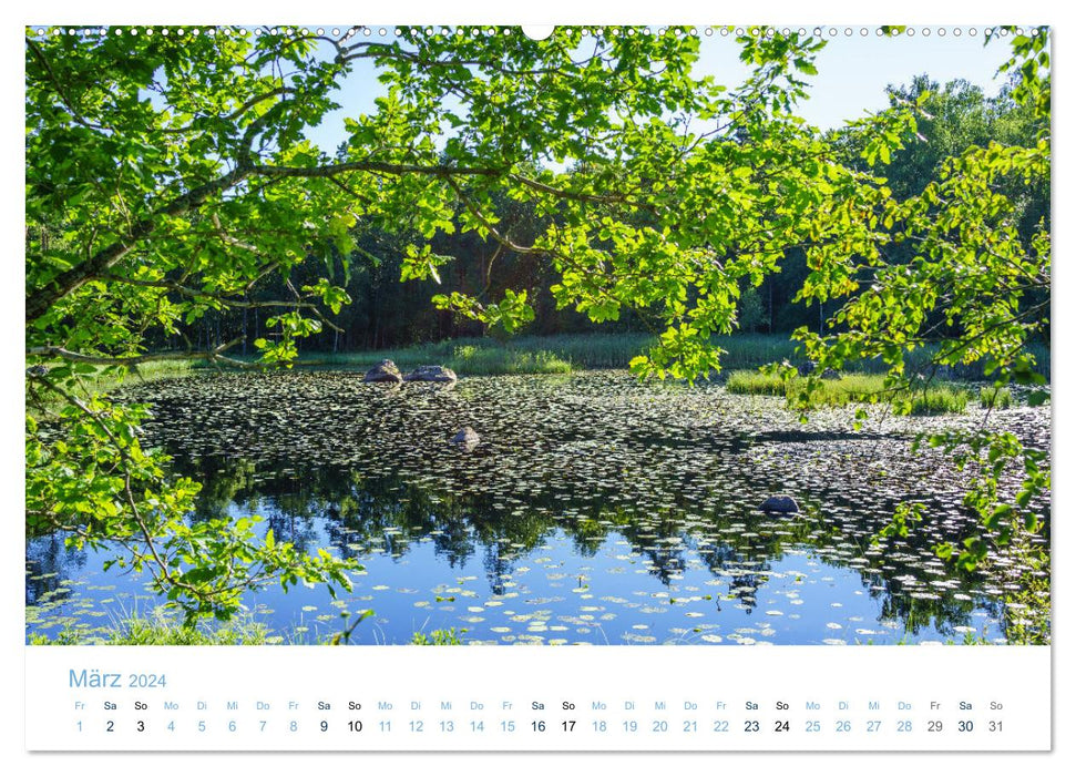 Sweden's Lakes (CALVENDO Premium Wall Calendar 2024) 