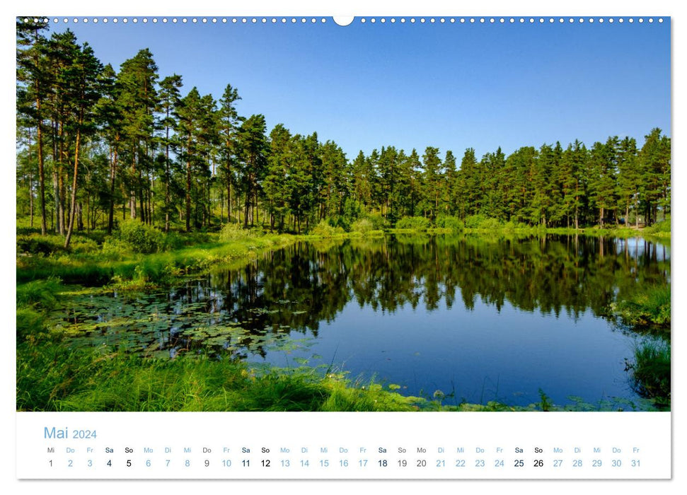 Schwedens Seen (CALVENDO Premium Wandkalender 2024)