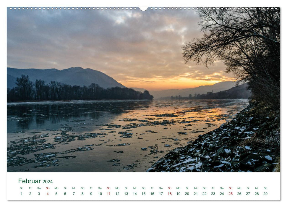 Österreichs Donau (CALVENDO Premium Wandkalender 2024)