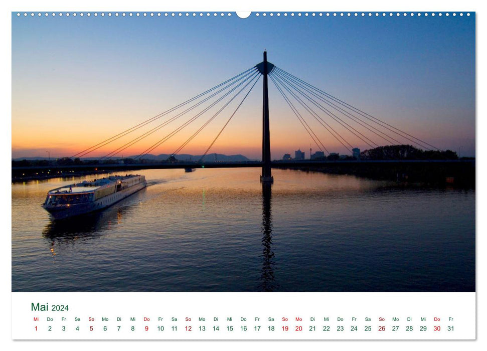 Österreichs Donau (CALVENDO Premium Wandkalender 2024)