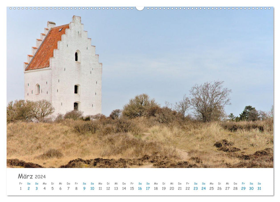 Jütlands Norden - Willkommen im Land des Lichts (CALVENDO Wandkalender 2024)