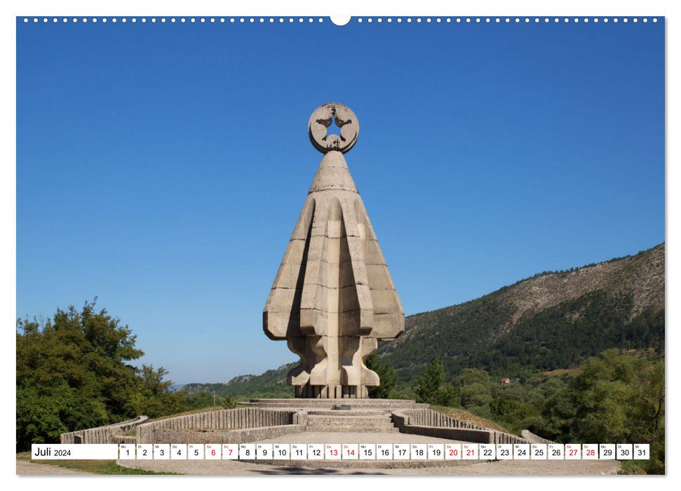 Montenegro - forays through breathtaking cultural landscapes (CALVENDO Premium Wall Calendar 2024) 