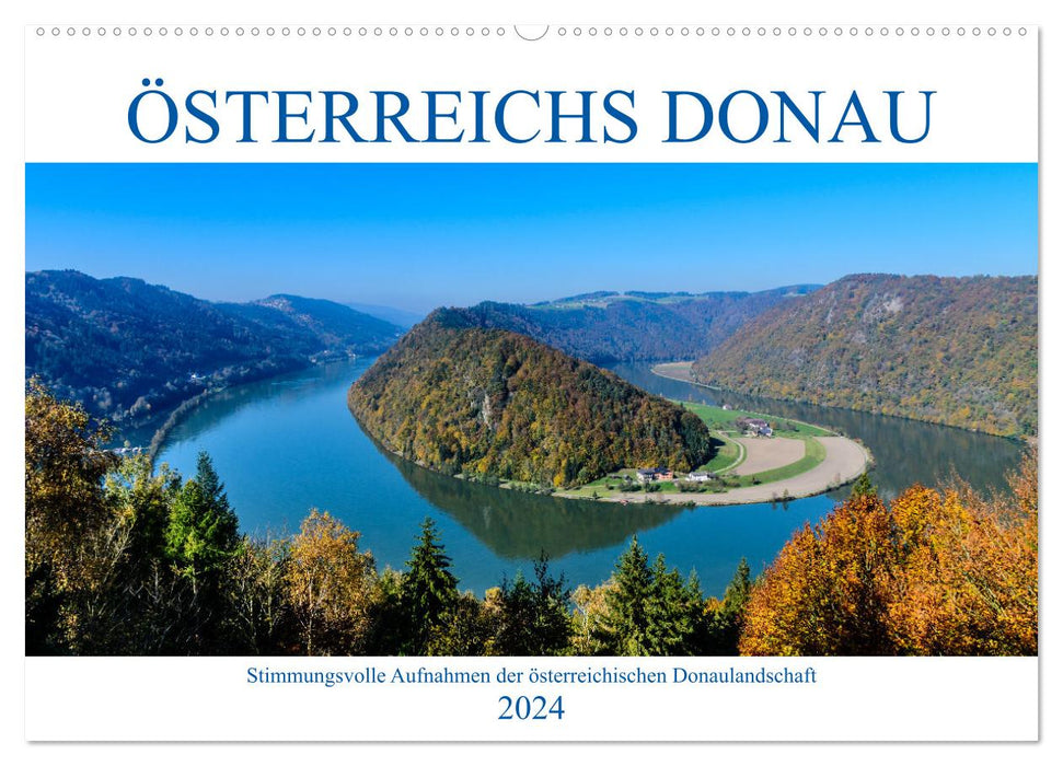 Austria's Danube (CALVENDO wall calendar 2024) 