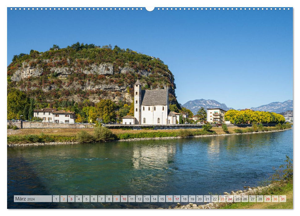 Trient Impressionen aus Südtirol (CALVENDO Premium Wandkalender 2024)