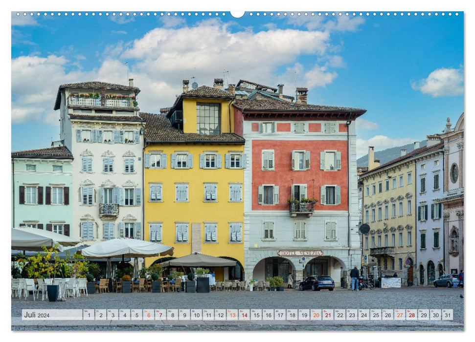 Trento impressions from South Tyrol (CALVENDO Premium wall calendar 2024) 