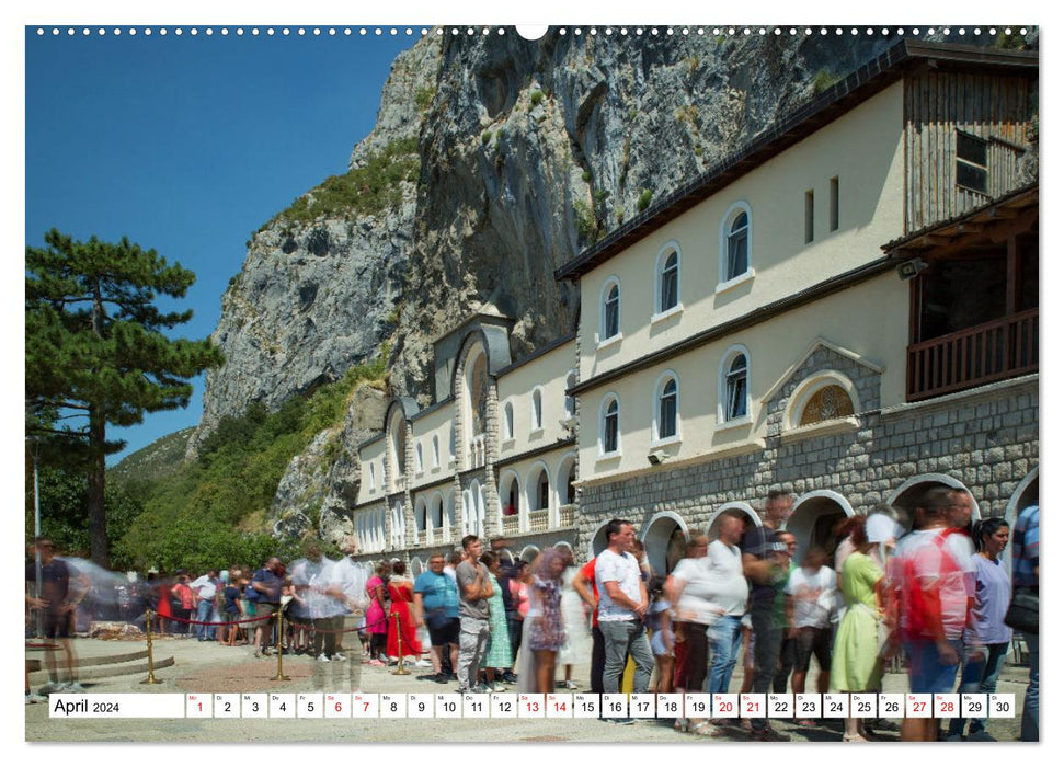 Montenegro - forays through breathtaking cultural landscapes (CALVENDO wall calendar 2024) 