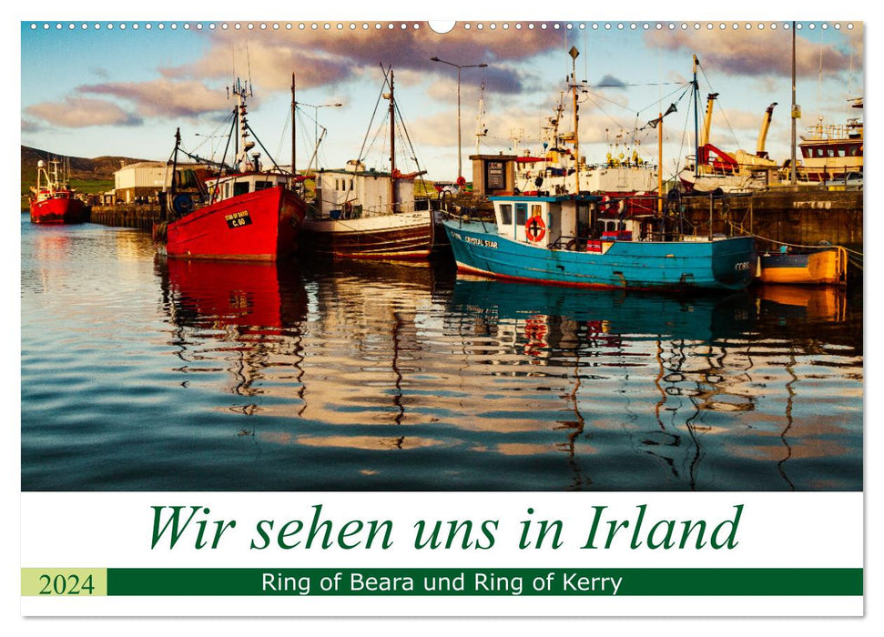 Rendez-vous en Irlande - Ring of Beara et Ring of Kerry (calendrier mural CALVENDO 2024) 