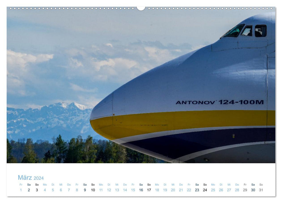 ANTONOV 124 (CALVENDO Premium Wall Calendar 2024) 