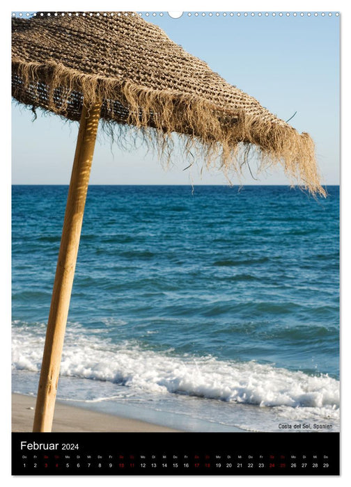 Beach whispers calendar (CALVENDO Premium wall calendar 2024) 