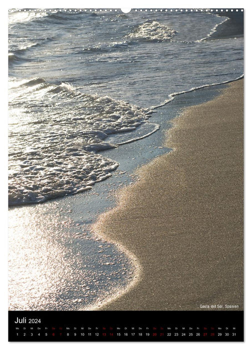 Beach whispers calendar (CALVENDO Premium wall calendar 2024) 