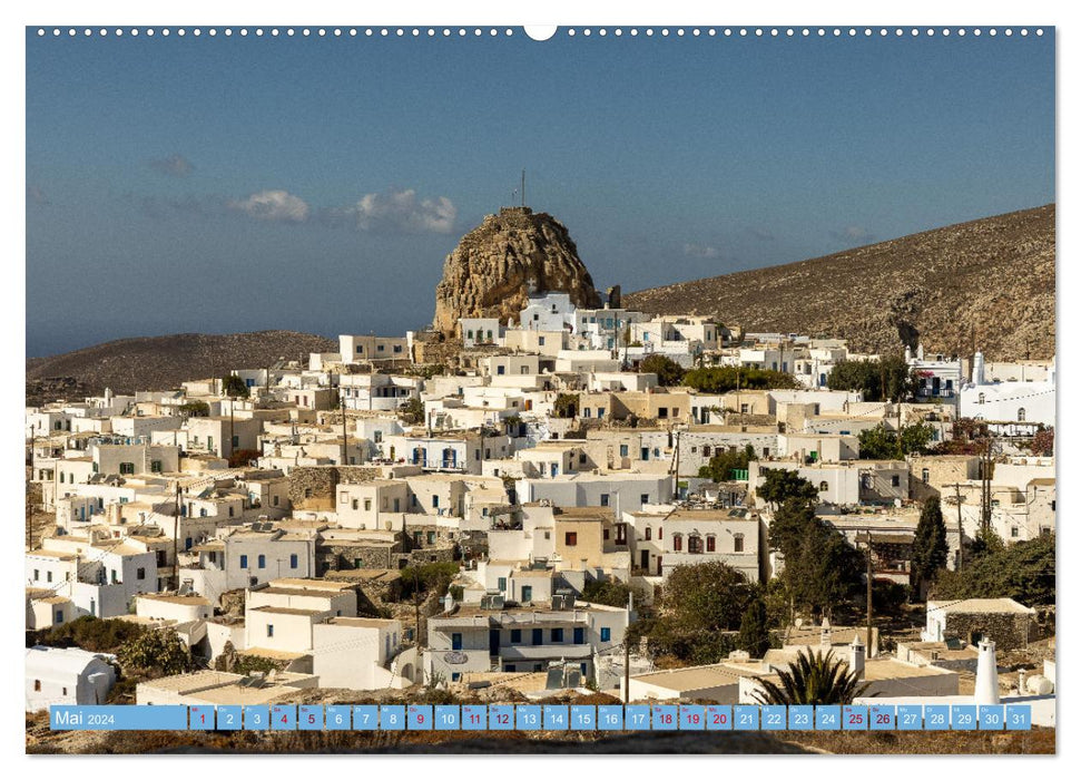 Amorgos - Kykladenimpressionen (CALVENDO Premium Wandkalender 2024)