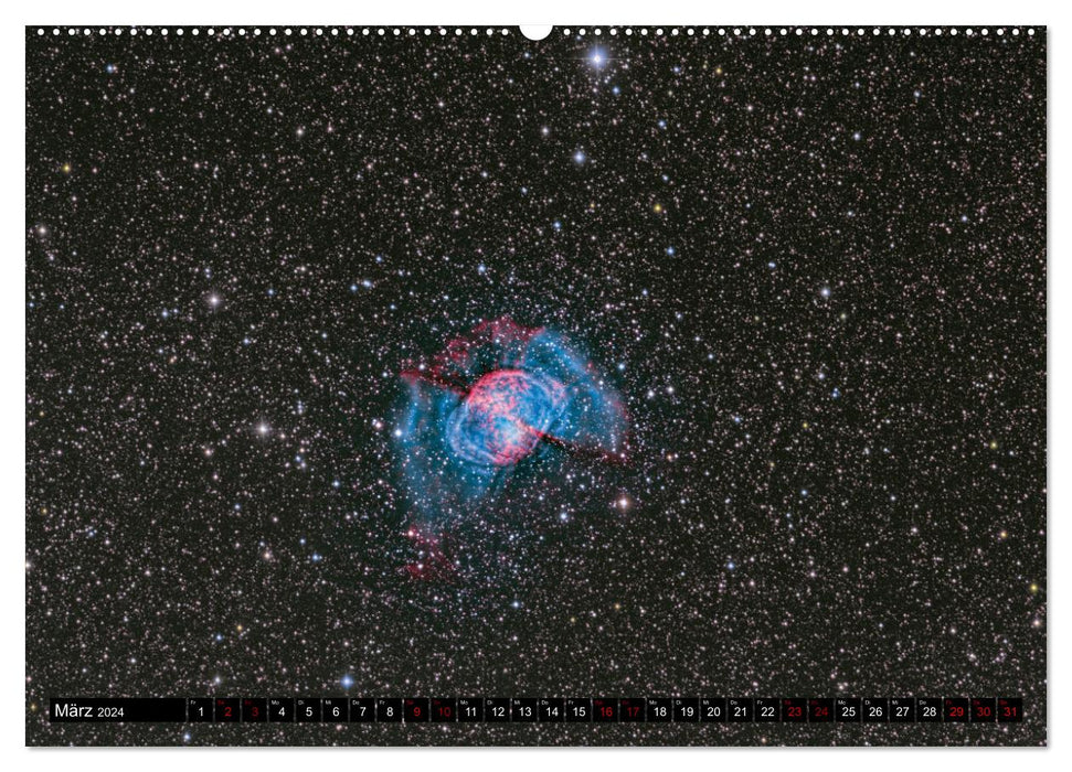 Wunder des Deepsky (CALVENDO Wandkalender 2024)