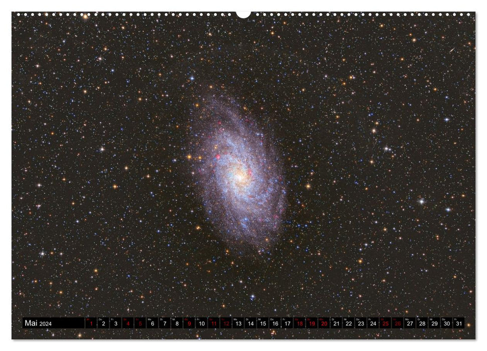 Wunder des Deepsky (CALVENDO Wandkalender 2024)