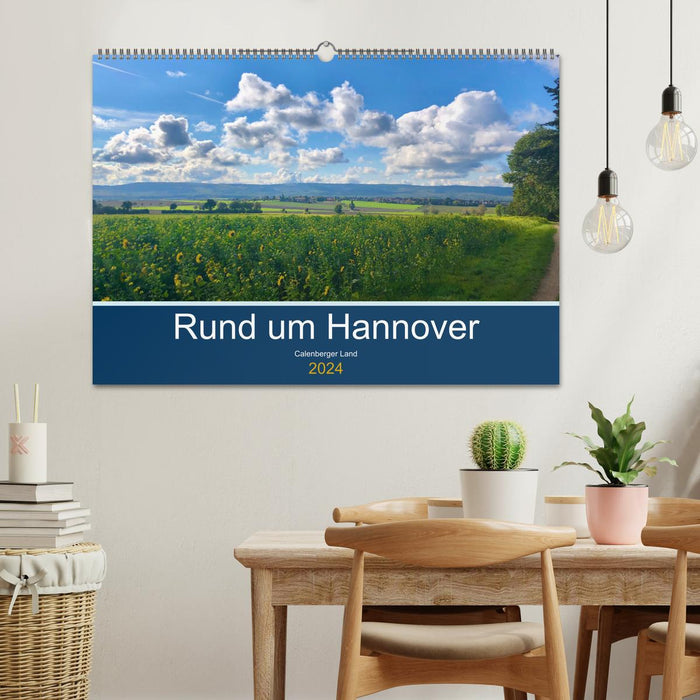 Rund um Hannover: Calenberger Land (CALVENDO Wandkalender 2024)