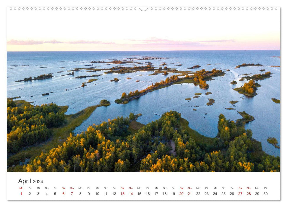 Finnland - Den Polarlichtern nahe. (CALVENDO Premium Wandkalender 2024)