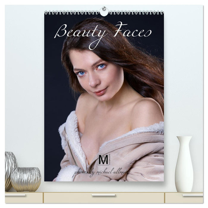 Beauty Faces, fotografiert von Michael Allmaier (CALVENDO Premium Wandkalender 2024)