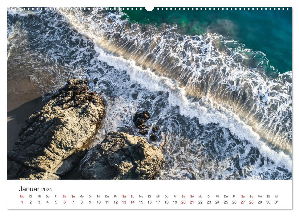 Malibu - The beautiful city of beaches and movie stars. (CALVENDO Premium Wall Calendar 2024) 