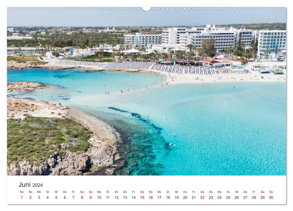 Zypern - Eine bezaubernde Reise. (CALVENDO Premium Wandkalender 2024)