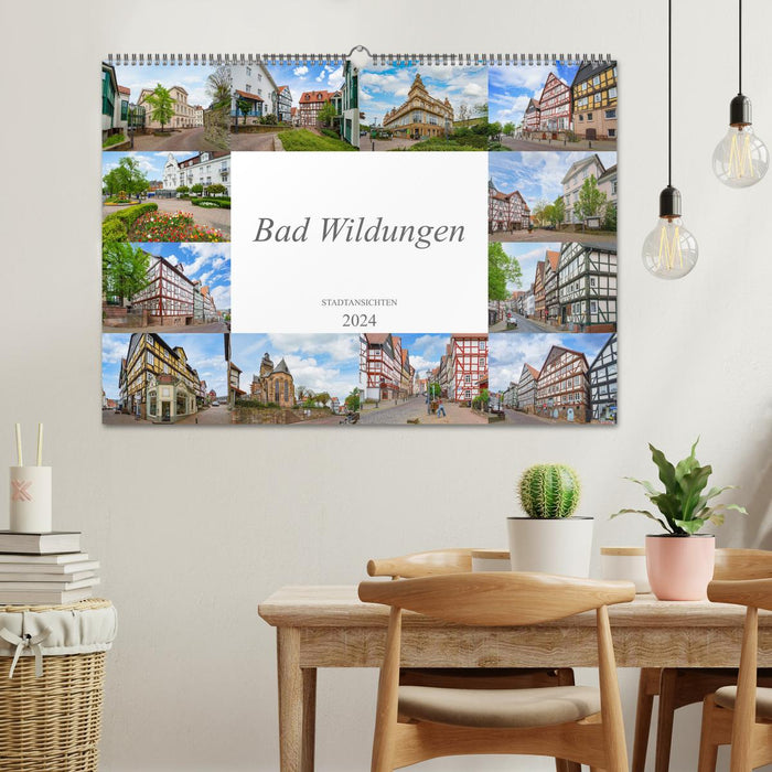 Bad Wildungen city views (CALVENDO wall calendar 2024) 
