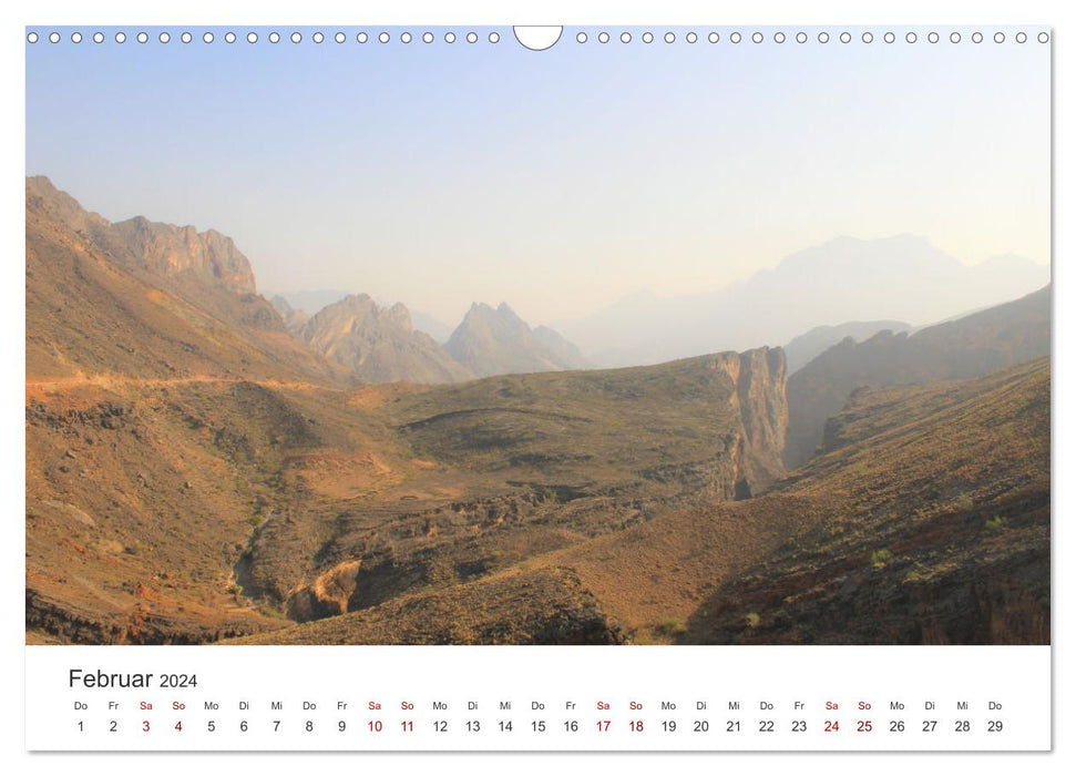 Oman's diversity (CALVENDO wall calendar 2024) 