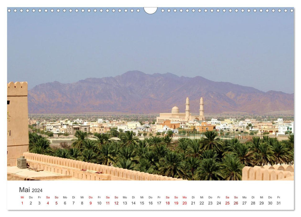 Oman's diversity (CALVENDO wall calendar 2024) 