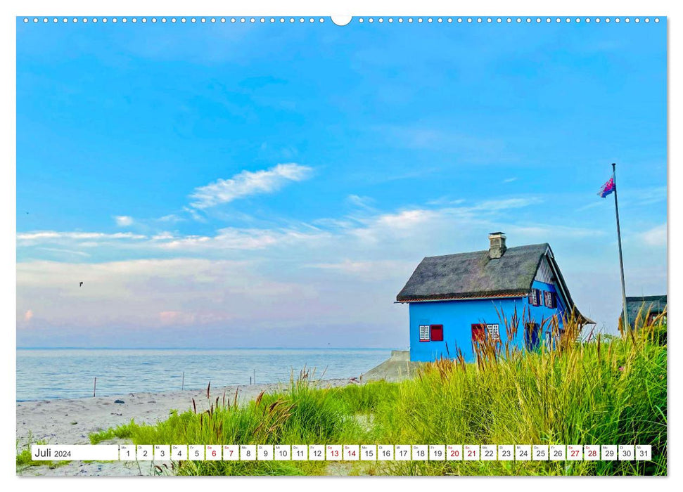 Magic of the Baltic Sea Coast (CALVENDO Premium Wall Calendar 2024) 