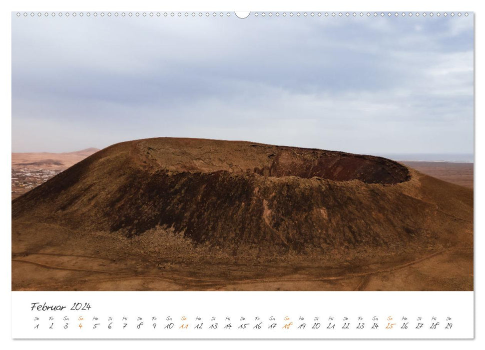 X days Fuerteventura – beaches, volcanoes and magnificent landscapes (CALVENDO Premium Wall Calendar 2024) 