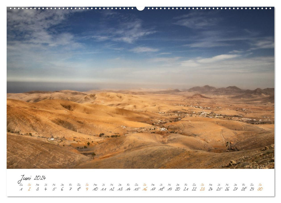 X days Fuerteventura – beaches, volcanoes and magnificent landscapes (CALVENDO Premium Wall Calendar 2024) 
