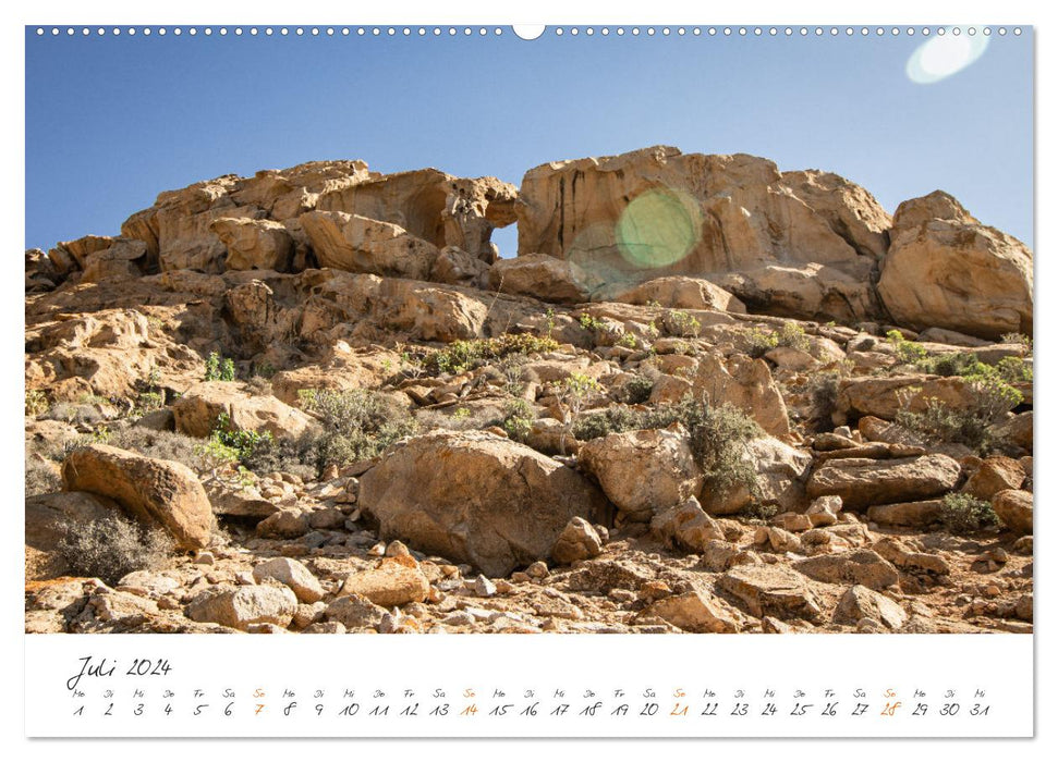 X days Fuerteventura – beaches, volcanoes and magnificent landscapes (CALVENDO Premium Wall Calendar 2024) 