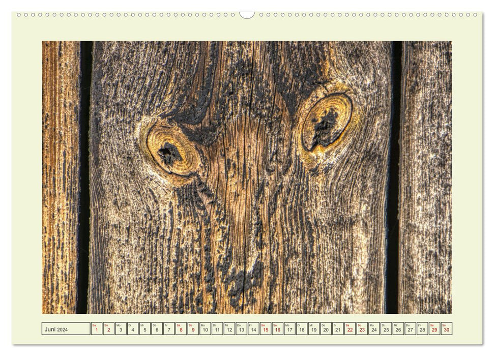 Simply Wood (CALVENDO Premium Wall Calendar 2024) 