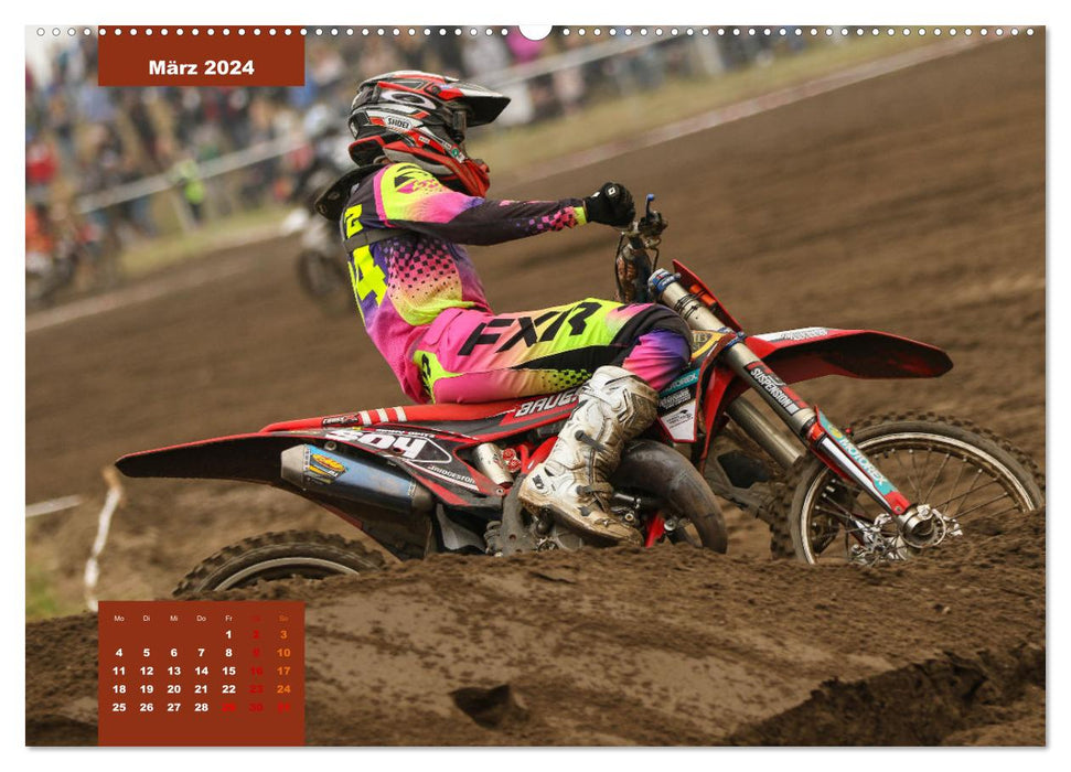 MX racing live your dreams (CALVENDO wall calendar 2024) 