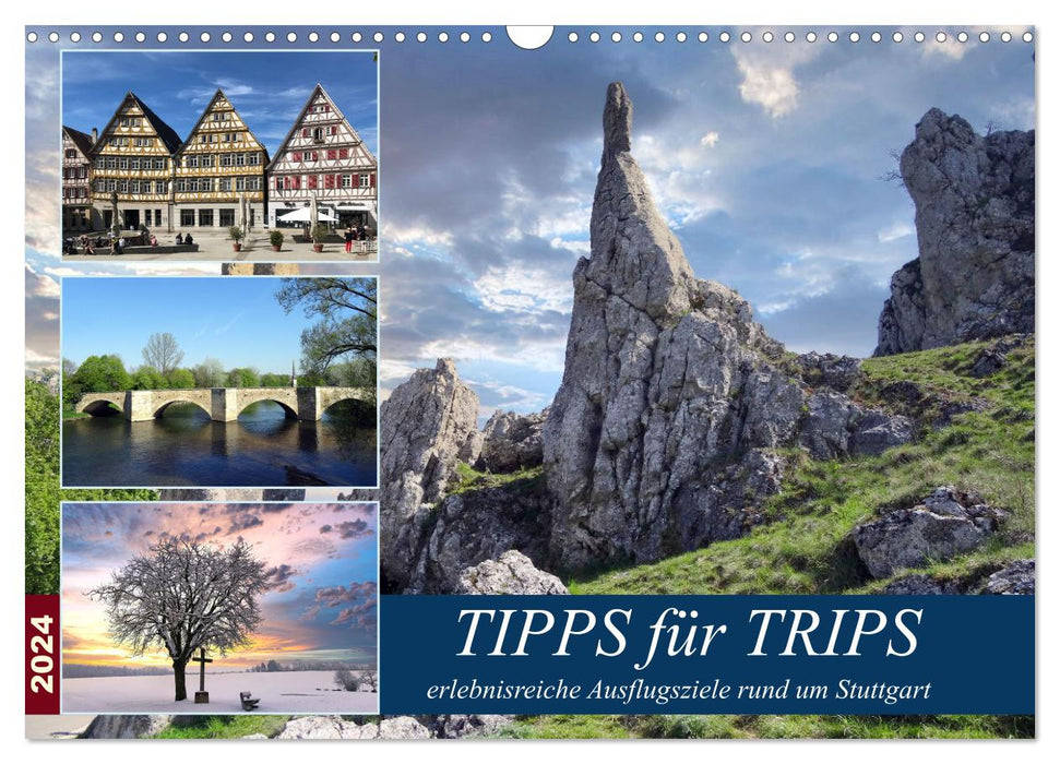 Tips for trips (CALVENDO wall calendar 2024) 