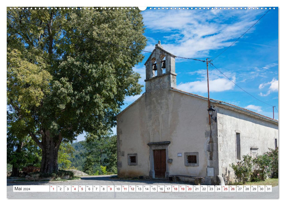 Istria - historical cities and beautiful landscapes (CALVENDO wall calendar 2024) 