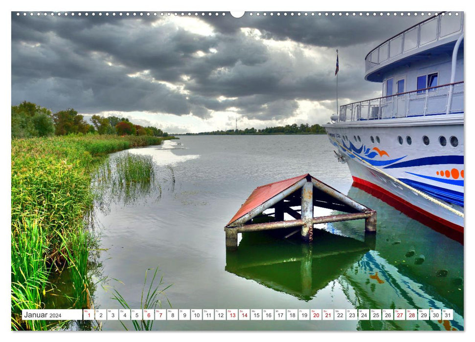 In the land of the Cossacks - The old capital Starocherkassk (CALVENDO wall calendar 2024) 