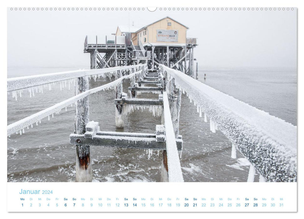 Mehr Nordsee (CALVENDO Premium Wandkalender 2024)