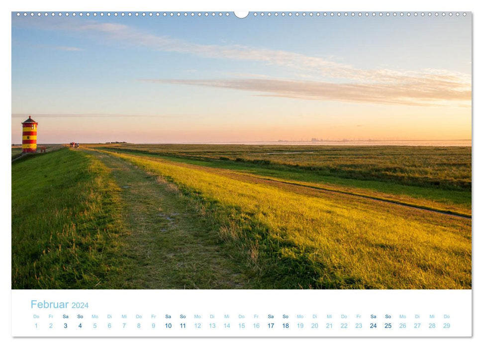 More North Sea (CALVENDO Premium Wall Calendar 2024) 
