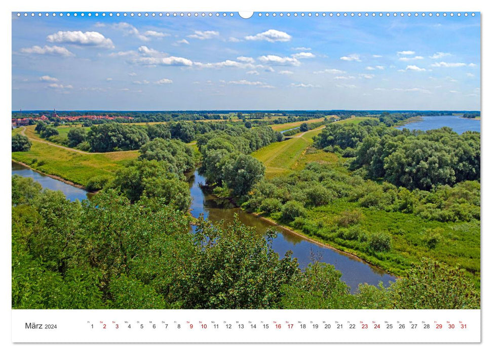 Discoveries in Mecklenburg-Western Pomerania (CALVENDO Premium Wall Calendar 2024) 