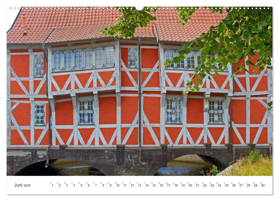 Discoveries in Mecklenburg-Western Pomerania (CALVENDO Premium Wall Calendar 2024) 