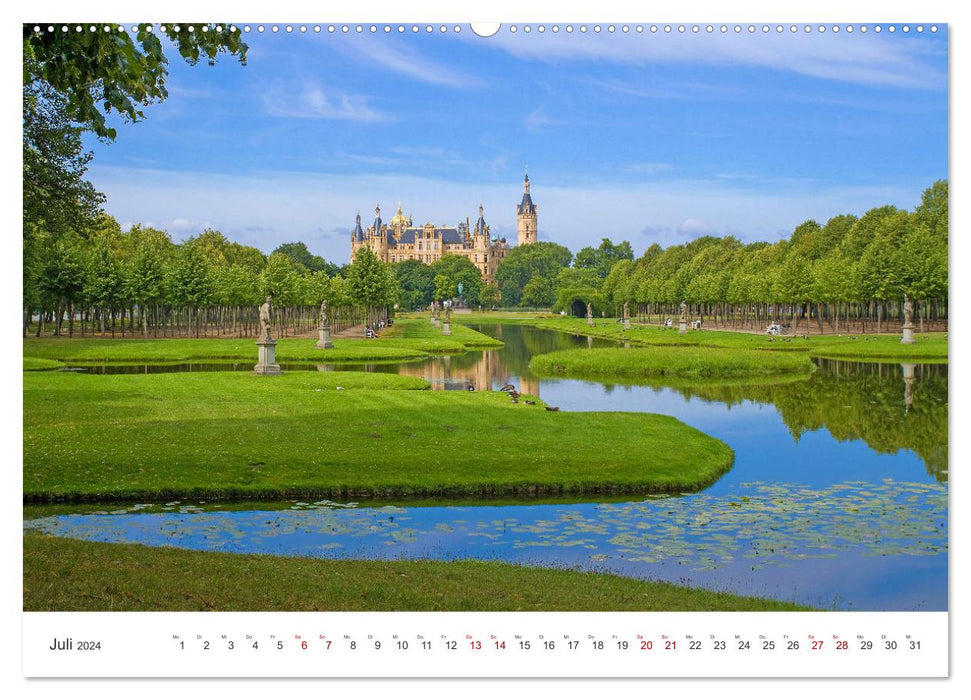 Discoveries in Mecklenburg-Western Pomerania (CALVENDO Premium Wall Calendar 2024) 