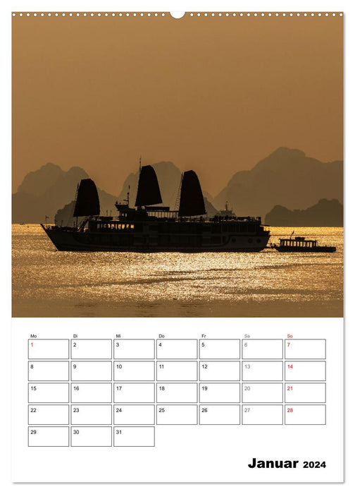 Mein schönes Vietnam (CALVENDO Premium Wandkalender 2024)