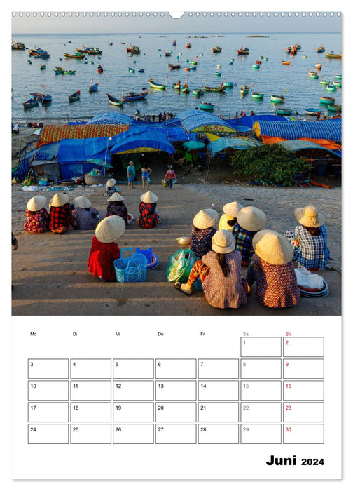 Mein schönes Vietnam (CALVENDO Premium Wandkalender 2024)