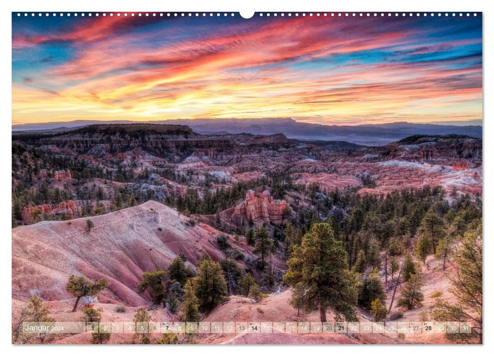 The most beautiful times of the day (CALVENDO Premium Wall Calendar 2024) 