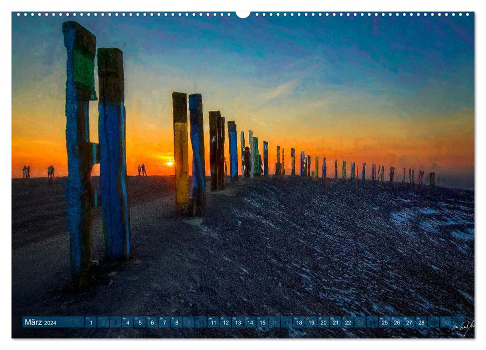 The most beautiful times of the day (CALVENDO Premium Wall Calendar 2024) 