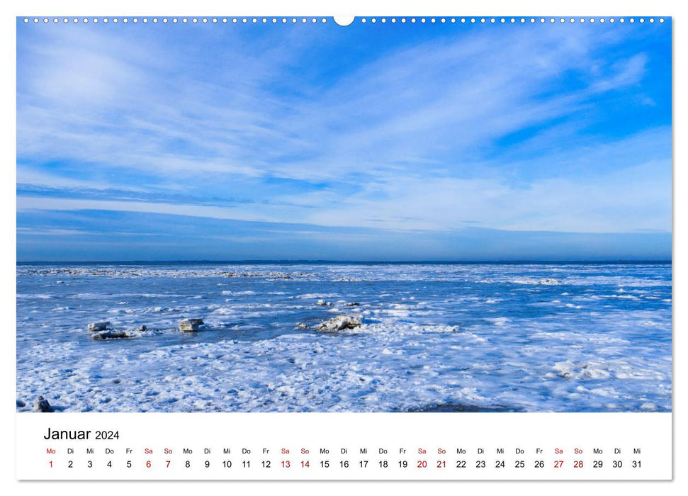 Ostfriesland - Ein Jahr in Bildern (CALVENDO Premium Wandkalender 2024)