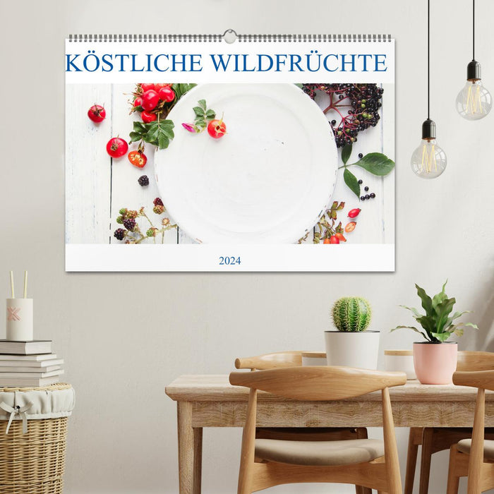 DELICIOUS WILD FRUITS (CALVENDO wall calendar 2024) 