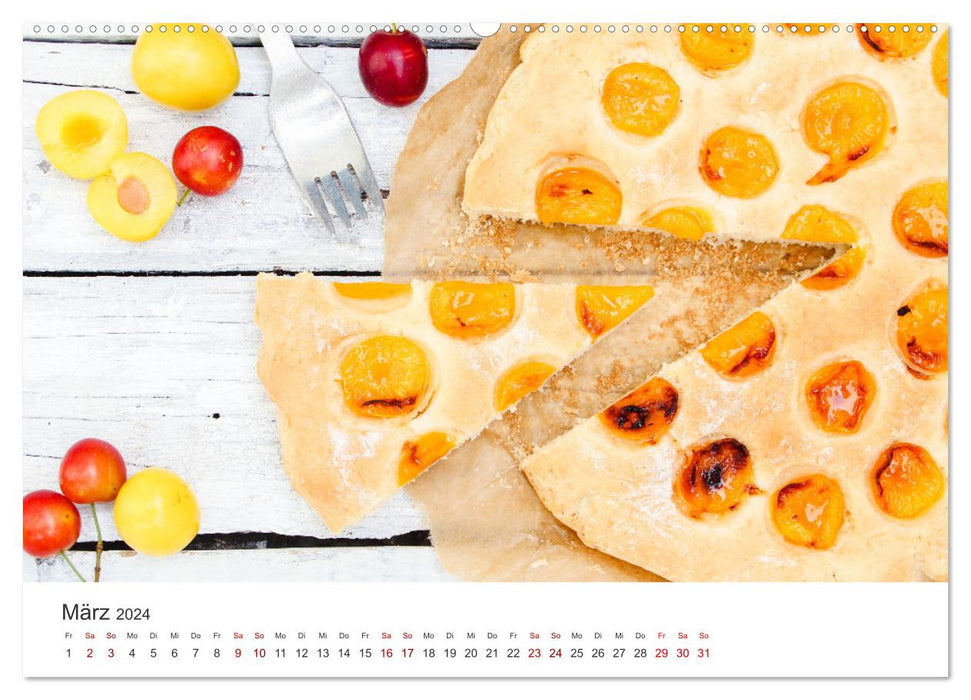 DELICIOUS WILD FRUITS (CALVENDO wall calendar 2024) 