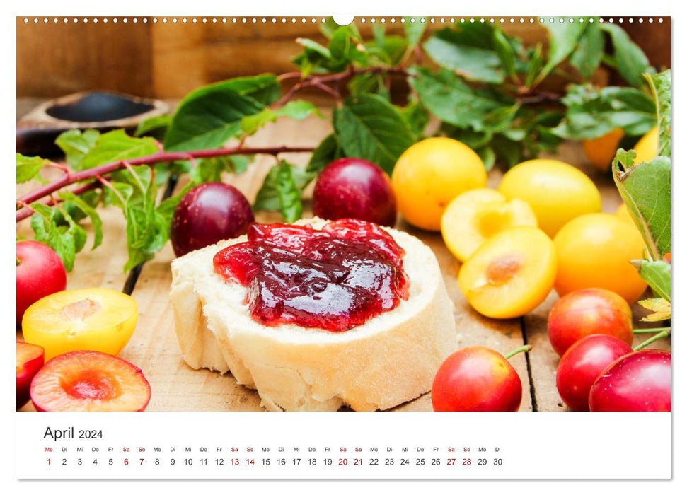 DELICIOUS WILD FRUITS (CALVENDO wall calendar 2024) 